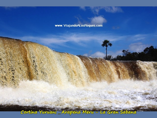 Cortina de Yuruani La Gran Sabana